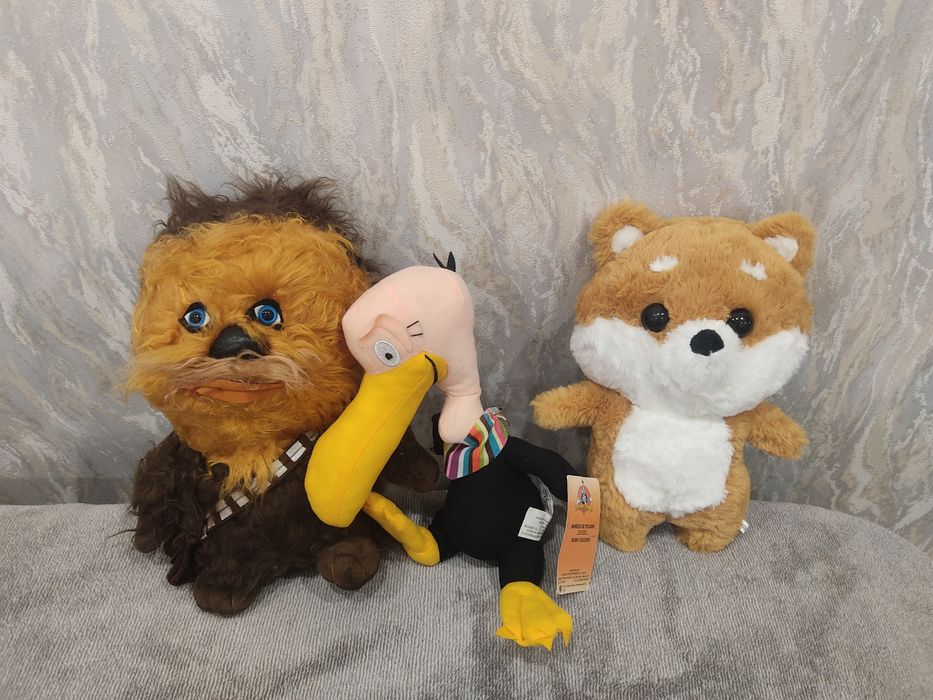 Мягкие новые игрушки