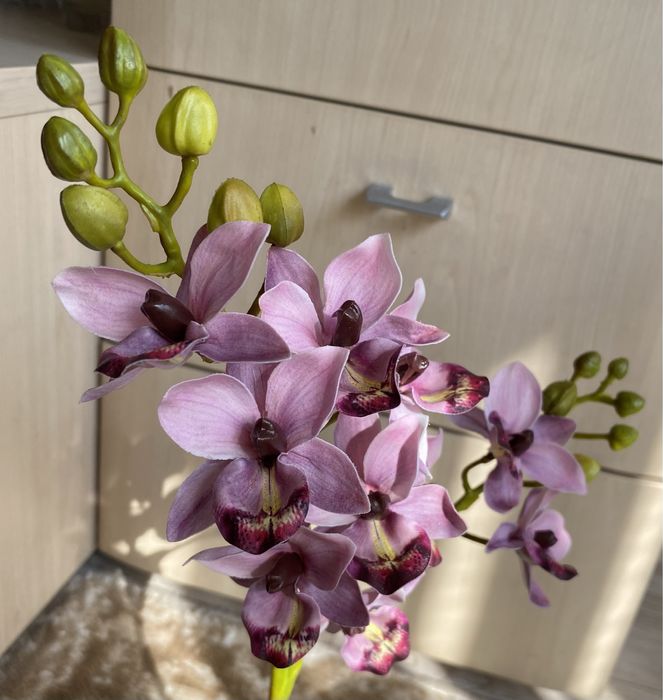 Искусственная орхидея латекс