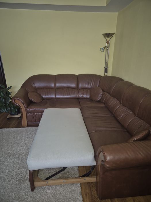 Coltar L  model Piele