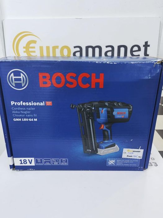 Pistol pentru cuie pe acumulator BOSCH GNH 18V -N-