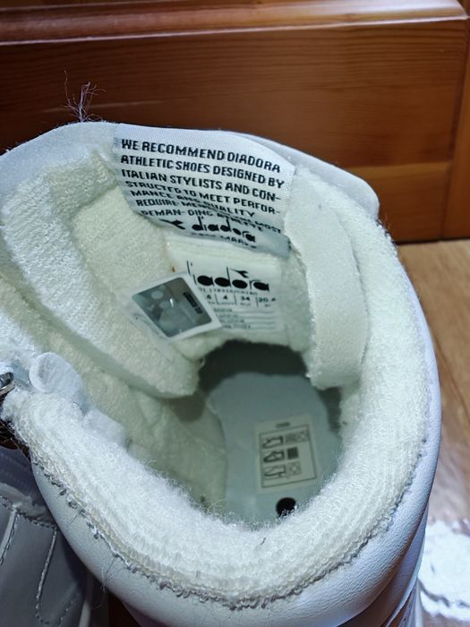 Продам кеды Diadora 34 размер