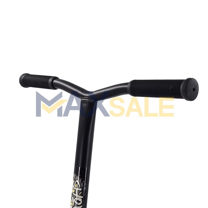 Детска тротинетка черна сива скутер scooter трикове алуминиева про