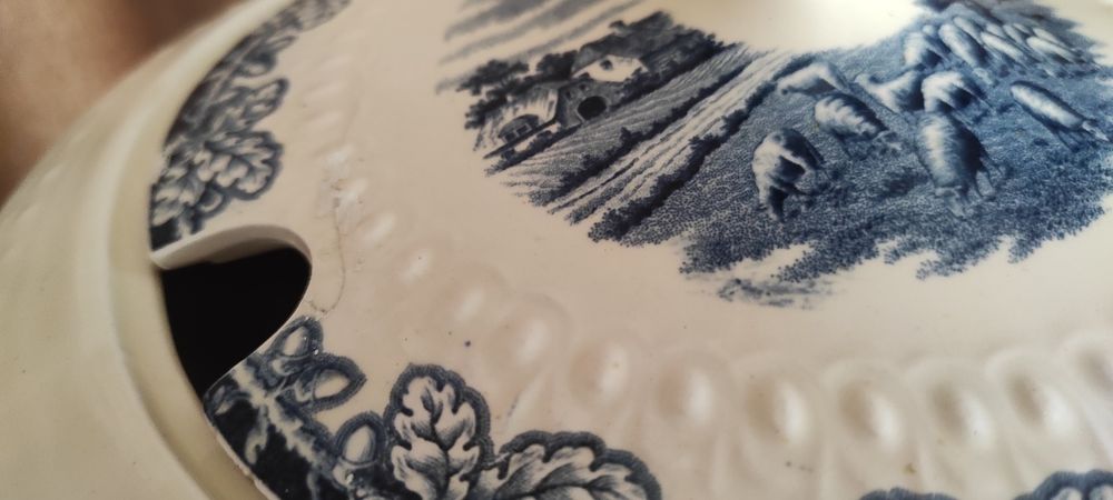 Холандски керамичен супник