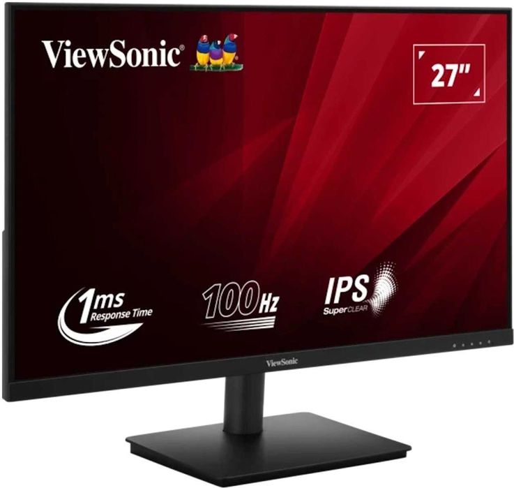 Монитор ViewSonic VA270-H 27″ Full HD IPS с HDMI и VGA, нов 24 м.г.