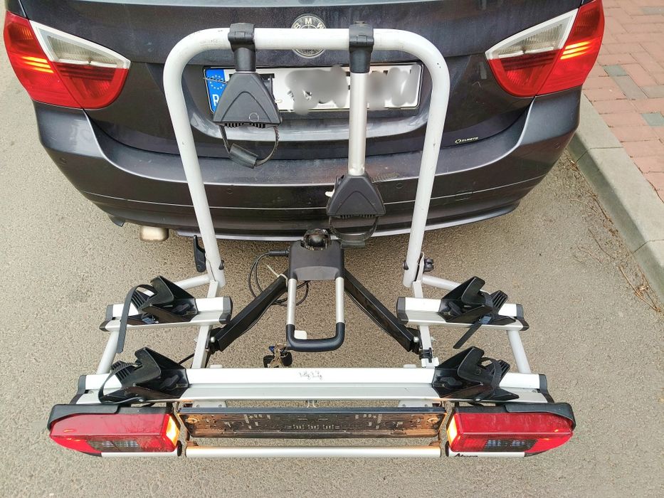 Suport auto 2 biciclete Atera pe carlig