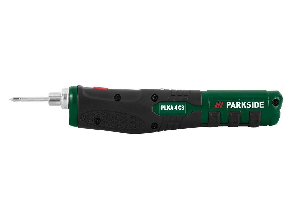 Set pistol de lipit letcon portabil, fara fir, cu acumulator, PARKSIDE