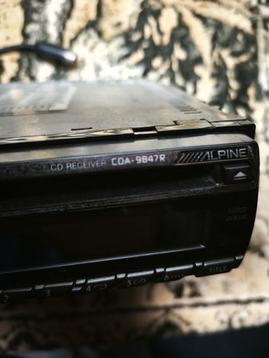 Alpine cd radio CDA-9847R