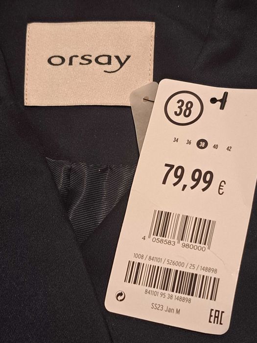 Vand trenci dama Orsay, mar. 40