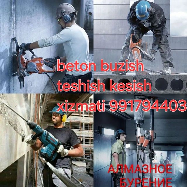 Beton kesish xizmati  Almazni reskada