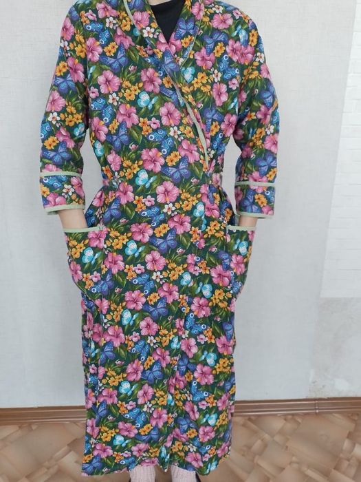 Халат хлопок 44-50р