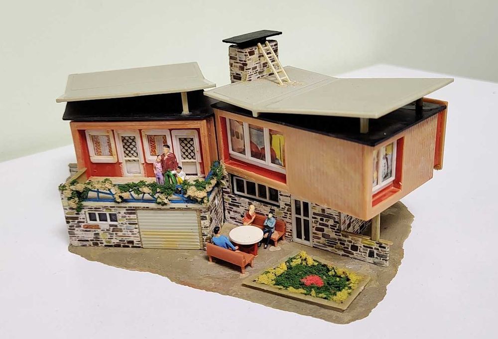 macheta casa Faller B-271 ( Villa im Tessin ) pentru diorama H0 1:87 CFR