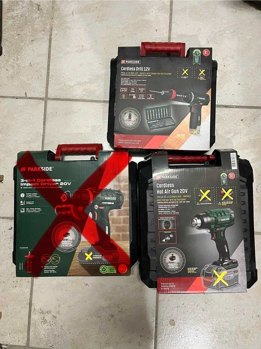 Кутии от инструменти Parkside