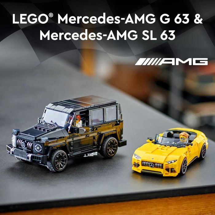 LEGO Mercedes-AMG G63 и SL63 Speed Champions 76924