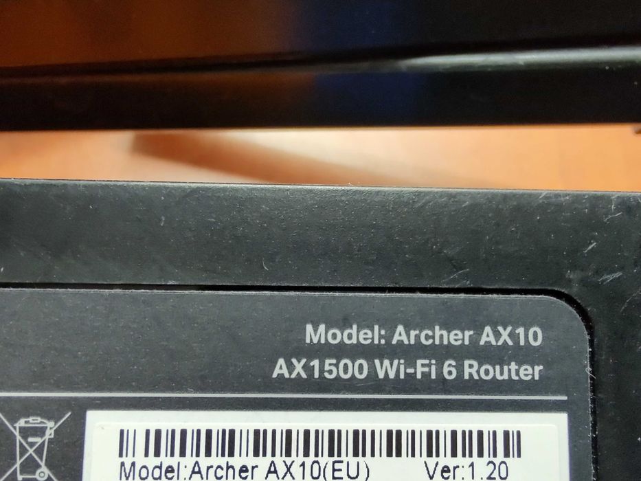 Router Wireless Gigabit TP-LINK Archer AX1500 AX10 Wi-Fi 6 Dual Band