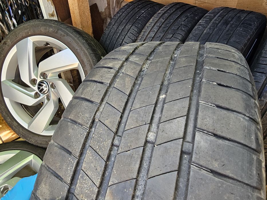 Jante aliaj 17" Volkswagen/ Skoda/ Seat cu anvelope 225/45/17