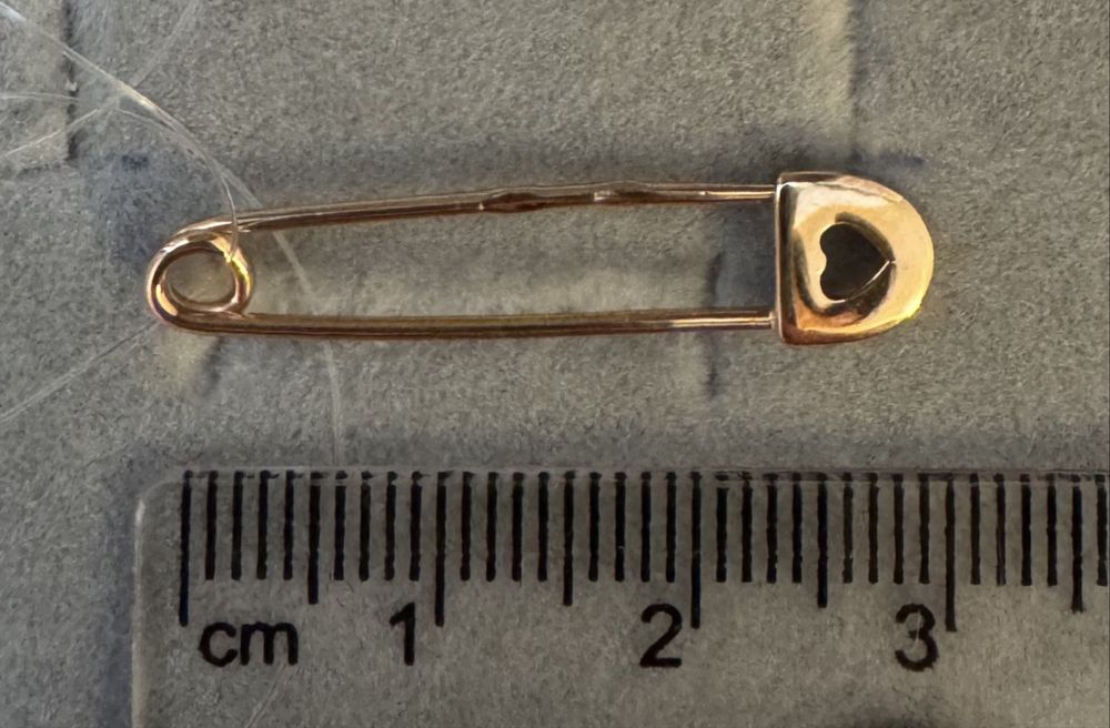 Золотые булавки 2’5-3 см