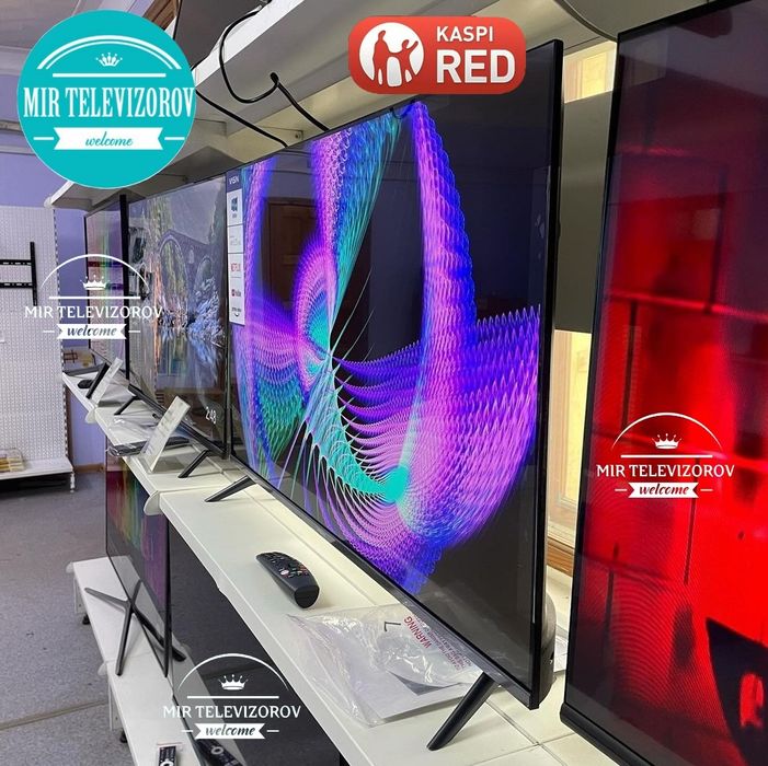 Новый телевизор 102 см смарт ютуб вайфай