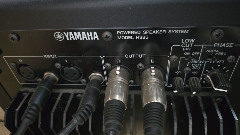 Boxe+subwoofer studio Yamaha Hs8 + Hs8S