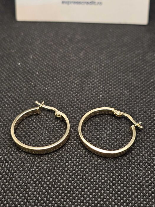 Cercei aur 14K 1.76g (50137 AG 11 Piata Nicolina) 2 ani garantie!