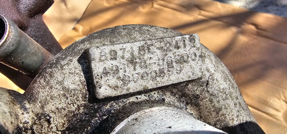 Turbina Opel Astra G Y17DT 1.7 DTI Isuzu 2000 2001 2002 2003