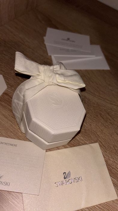 Swarovski cocktail ring flower Idillya