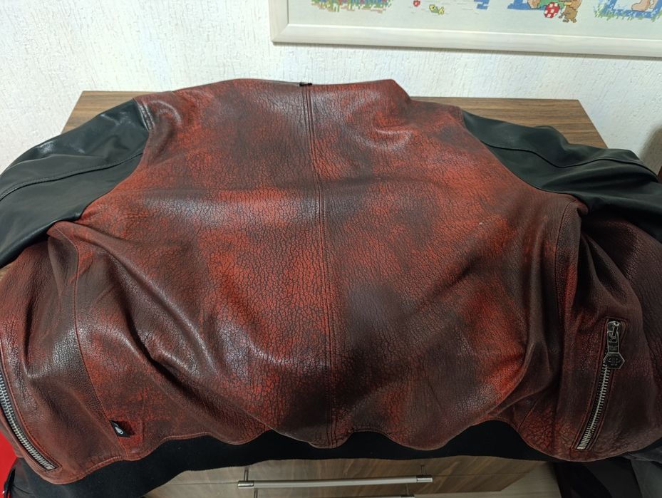 Кожено яке модел размер L