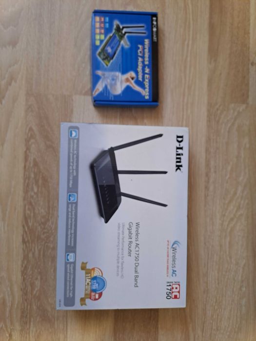 Router D-Link DIR-859,AC1750, Dual-Band, Gigabit+ Placa retea Wireless
