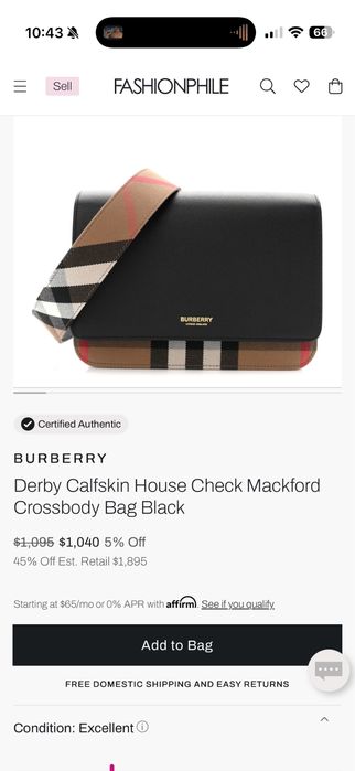 Geanta Burberry