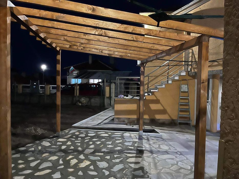 Навеси,беседки и перголи.