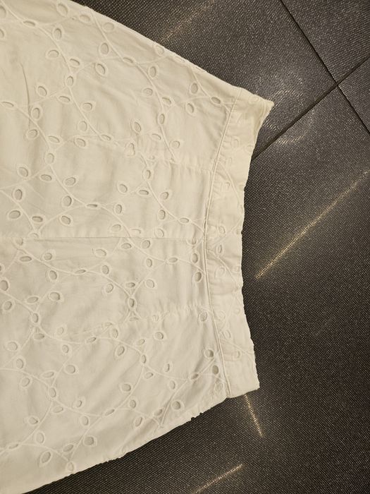 ZARA къси панталонки памучна дантела S-38