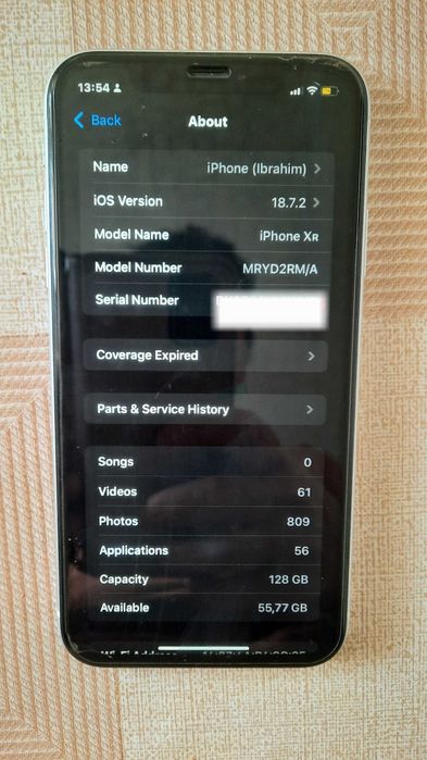 Айфон xr 128 gb емкость 75