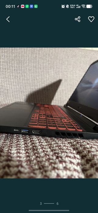 Продам игровой ноутбук ACER NITRO 5