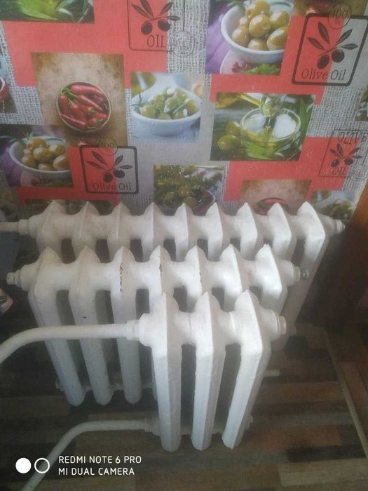 Продам батареи чугунные б/у