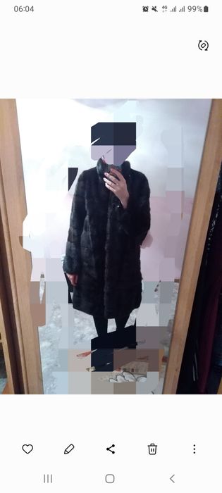 Шуба норковая 48 размер 80 тыс