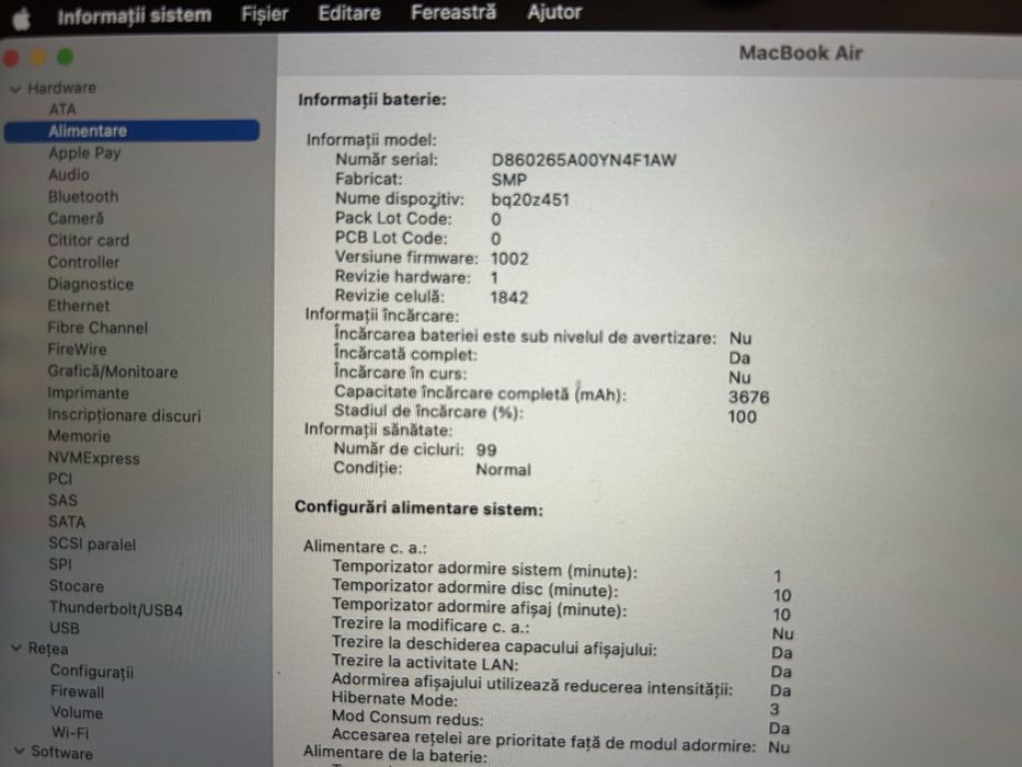 Macbook Air 2020 i3