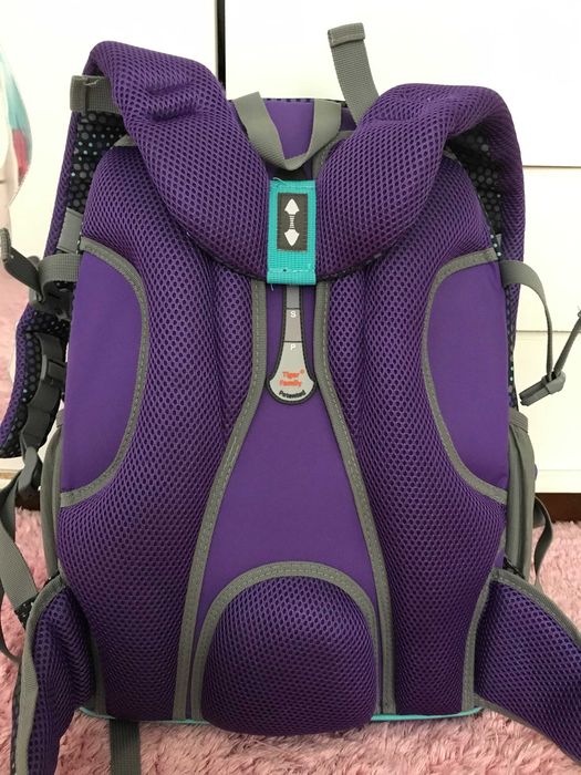 Rucsac Ergonomic Max Discovery pentru gimnaziu culoare gri mov