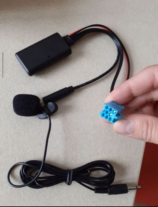 Telefon Bluetooth adaptor aux cablu 8 pini audi Skoda seat microfon