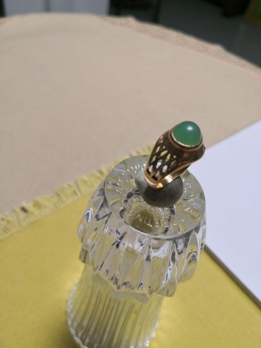 ПРЪСТЕН мъжки с ЯСПИС - красив, майсторски, ръчно изработен