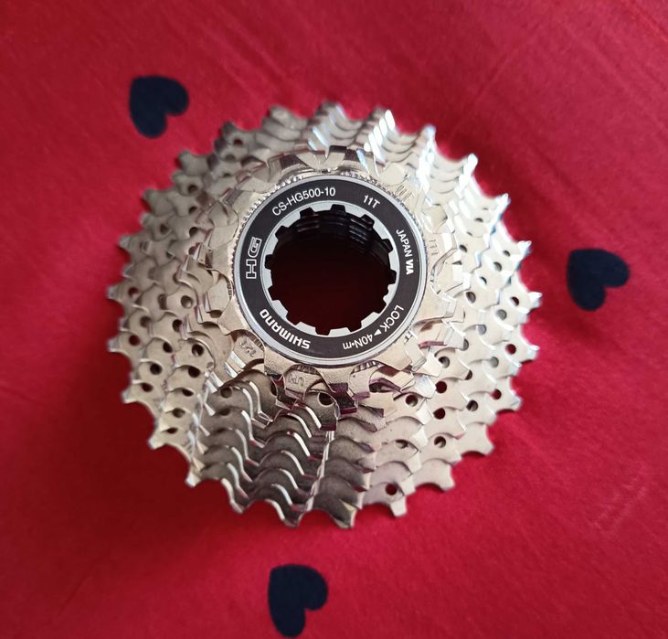 Bloc de pinioane pe casetă SHIMANO,10 viteze