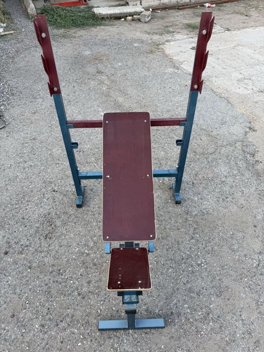 Скамья для жима лежа, 3 ступени регулировки, из профиля 40/40,50/50
