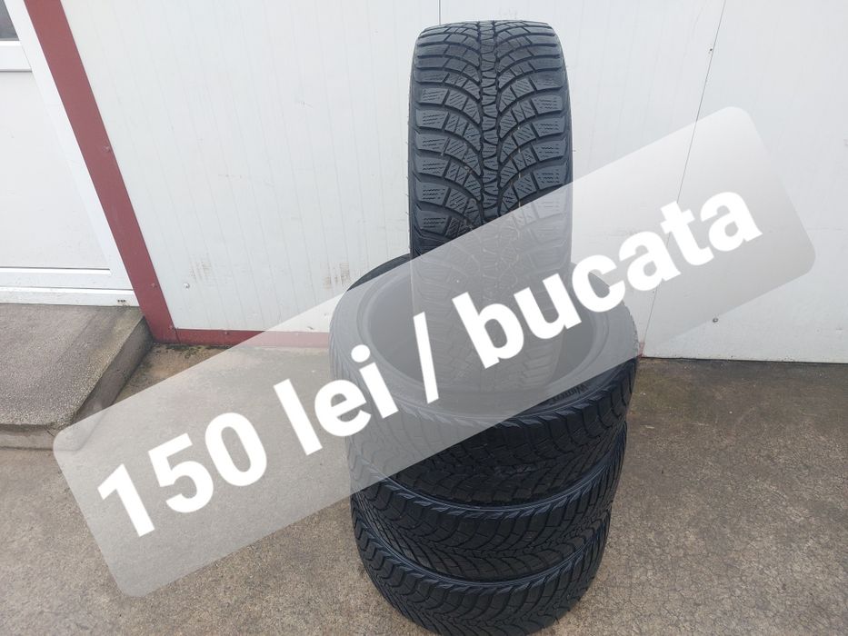 150 lei bucata! Set anvelope M+S/IARNA 225 40 r18 Kumho! 7 mm