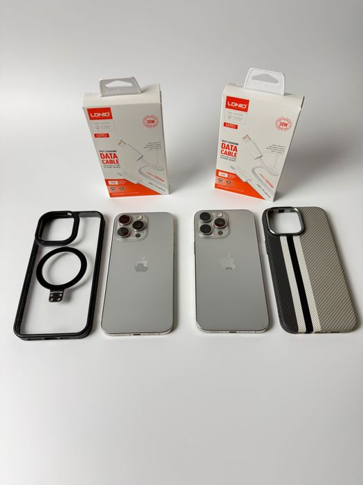 iPhone 15 Pro Max 256 Gb Natural Titanium | Перфектен технически