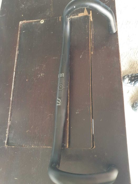 Ghidon ergonomic bicicletă trekking, aluminiu 6061
