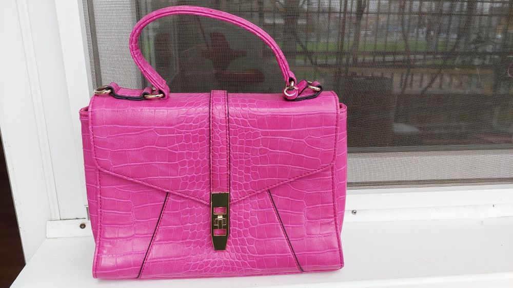 Geantă Alfredo Pauly model piele de șarpe