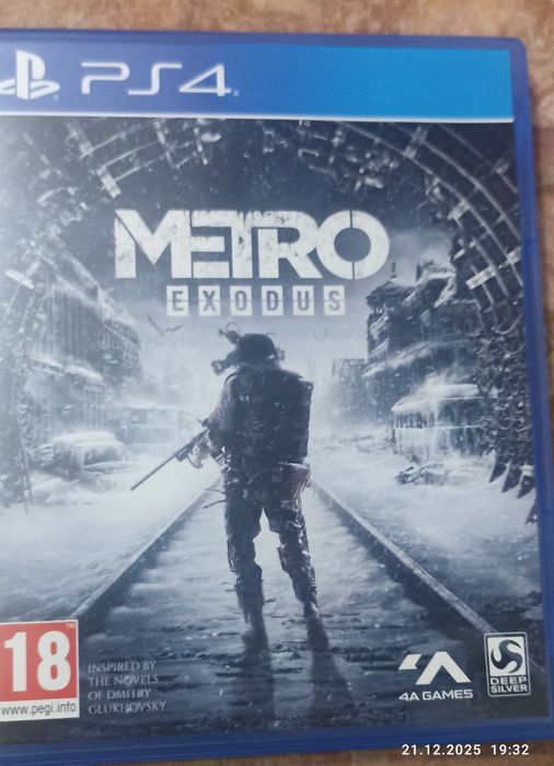 Продам диск на пс 4 Metro