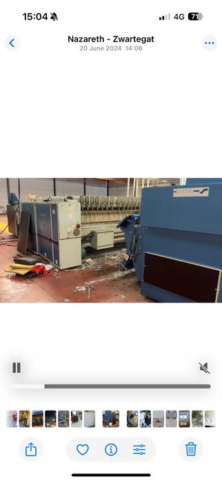 Vand calandru Jensen pentru calcat. Linie completa+ generator abur