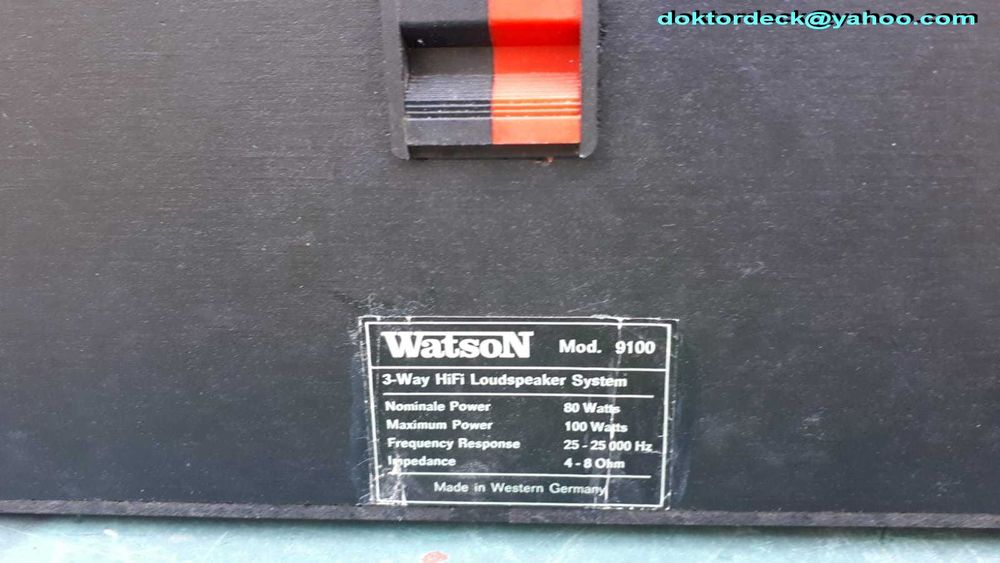 boxe Watson ST-9100 cu bas de 25cm