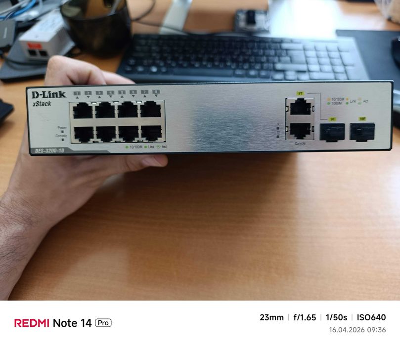 коммутатор D-link 3200-10