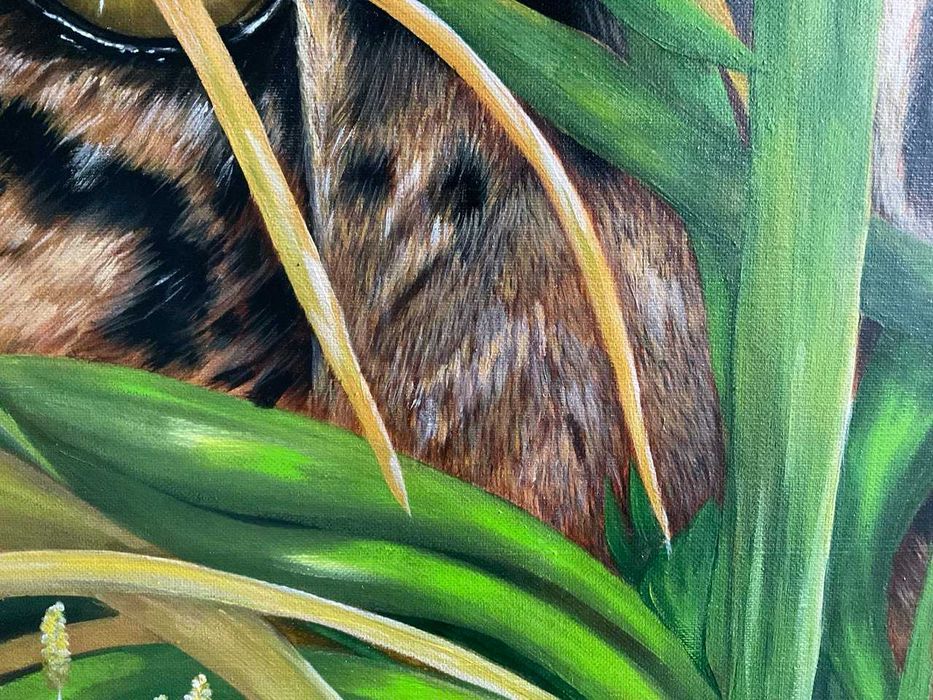 Картина. Леопард.