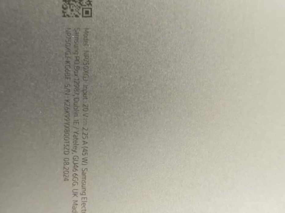 Laptop Samsung Amanet BKG